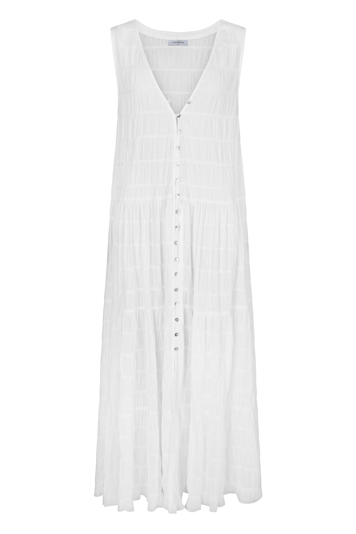Suki Sleeveless Dress - White
